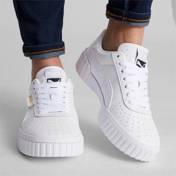 PUMA Cali Women's Sneakers in White Product Image