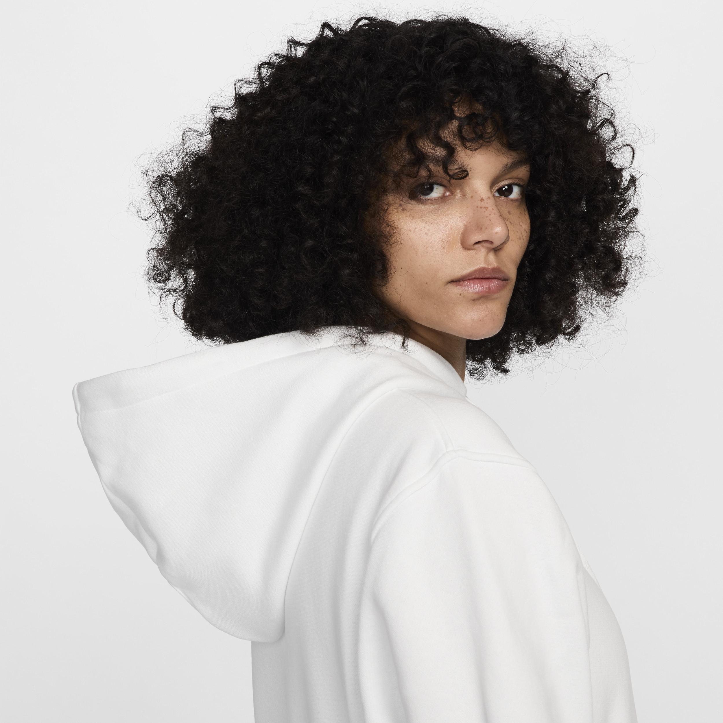 Nike Womens Sabrina Signature Hoodie - Summit White/Black Product Image