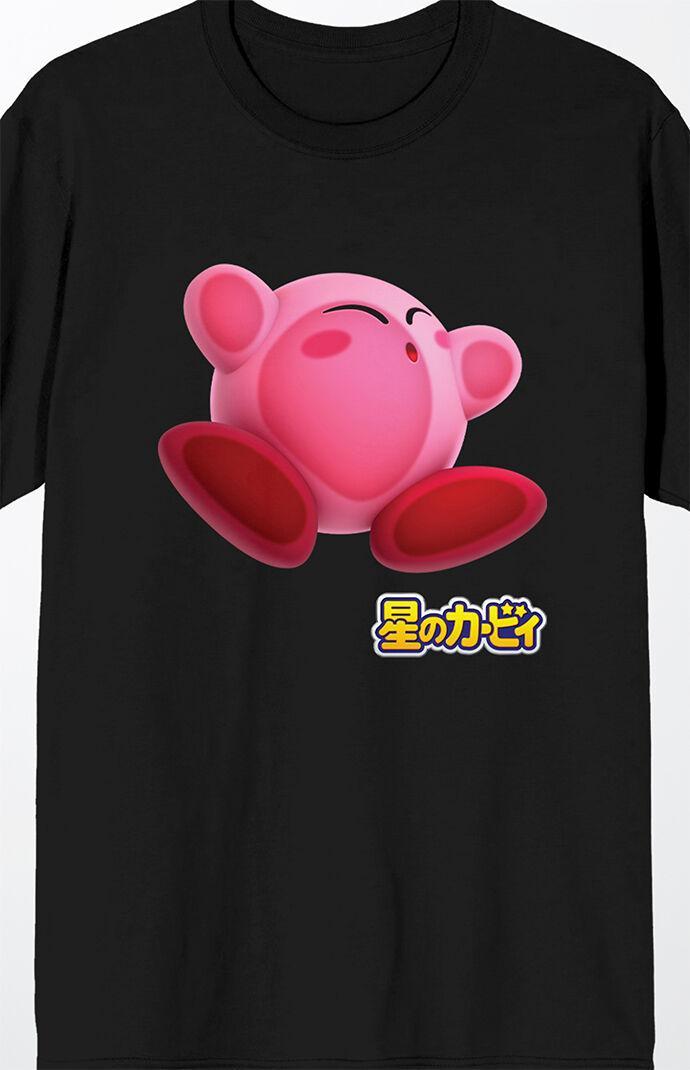 Men's Kirby Pink Mochi Character T-Shirt Product Image