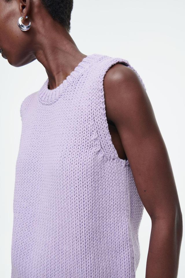 CHUNKY KNITTED TANK Product Image