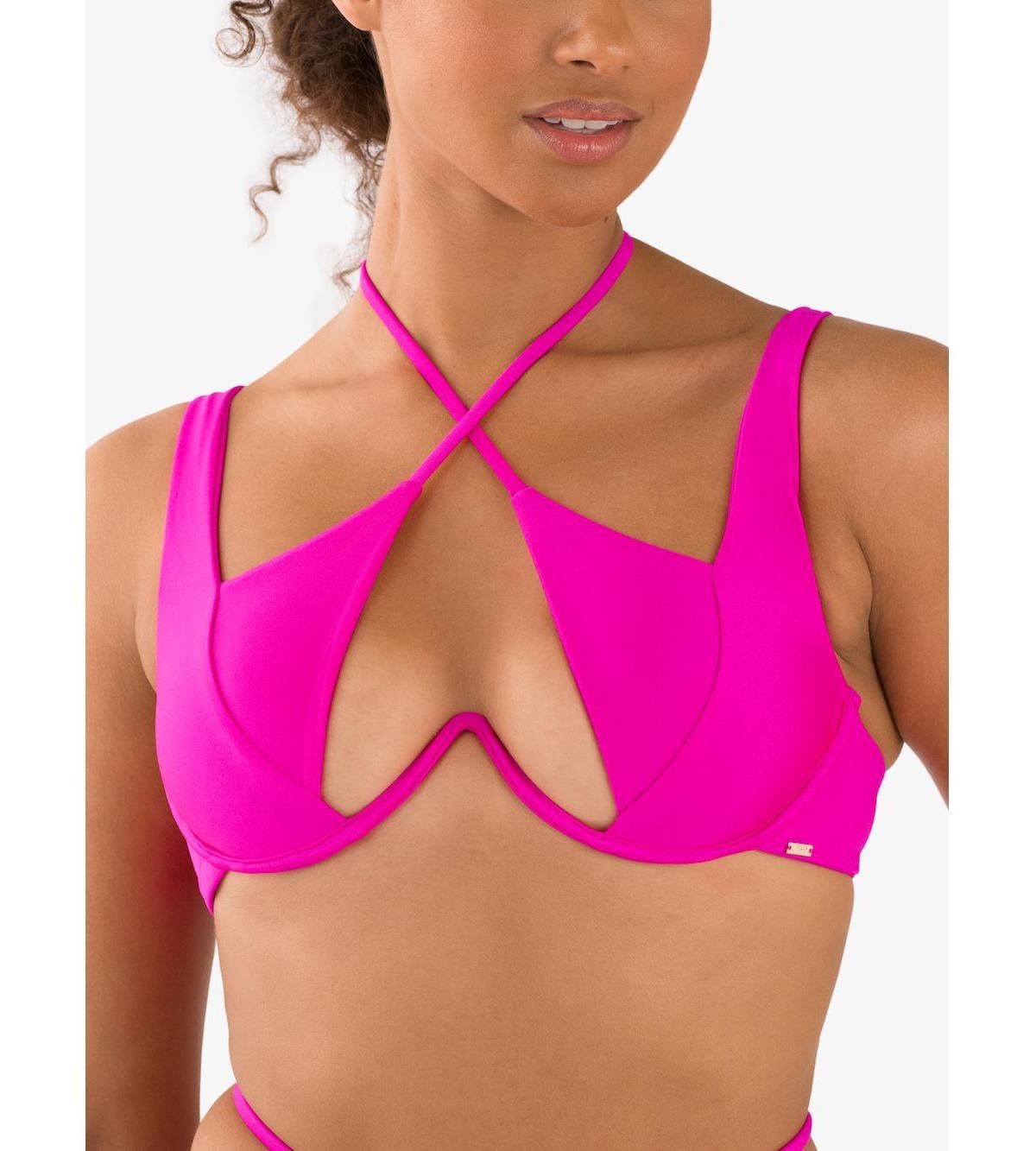 Womens Heart Bikini Top Product Image