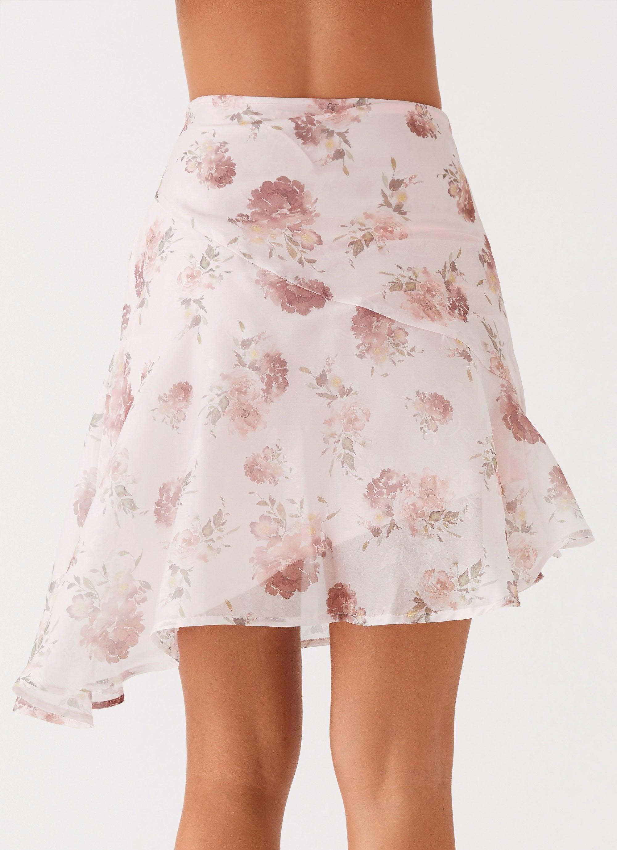 French Dream Midi Skirt - Vintage Bloom Product Image