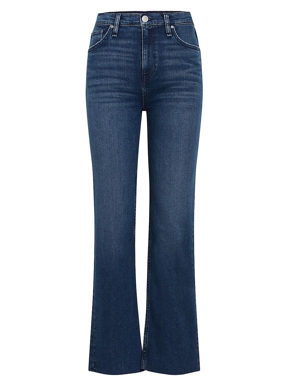 Womens Remi High-Rise Straight-Leg Jeans Product Image