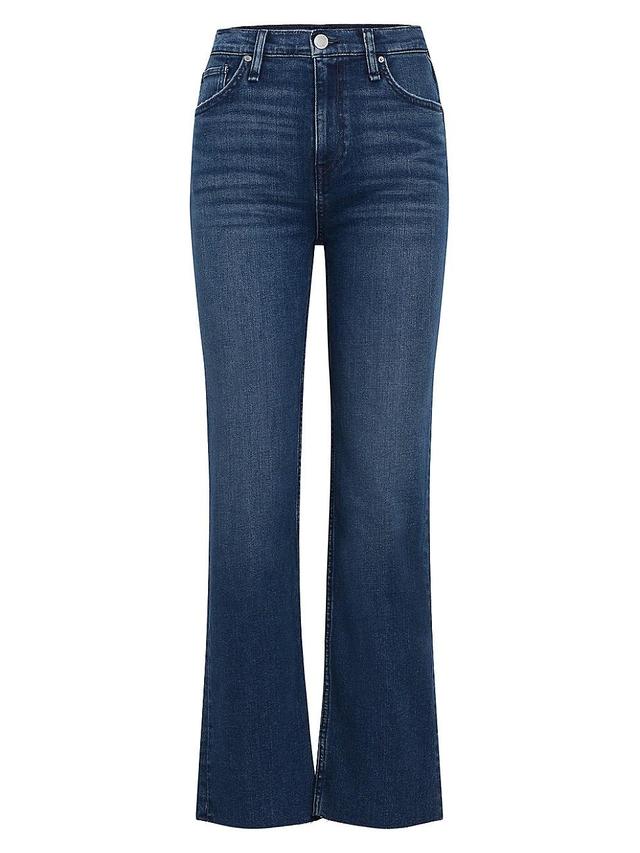 Womens Remi High-Rise Straight-Leg Jeans Product Image