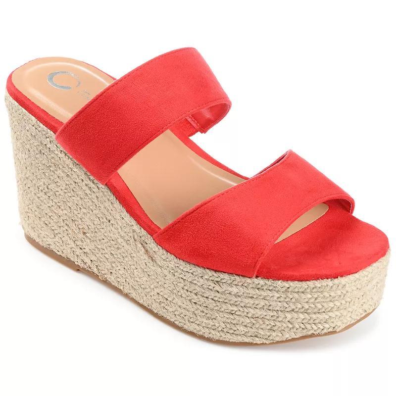 Journee Collection Ilyana Tru Comfort Foam Womens Wedge Sandals Product Image