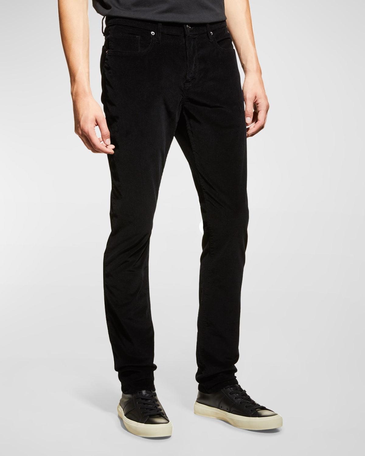 Mens LHomme Slim Corduroy Pants Product Image