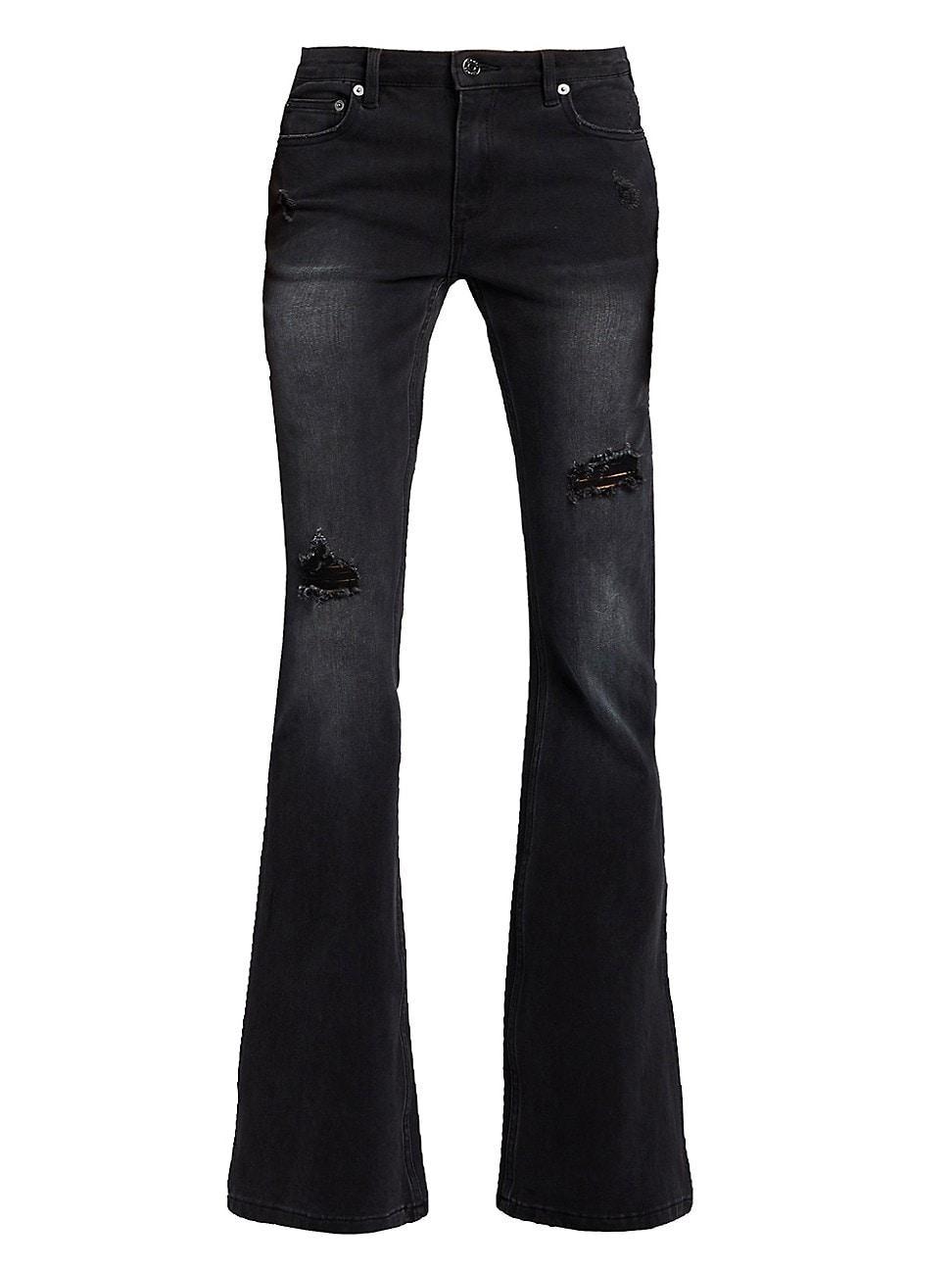 Demi Mid-Rise Flare Jeans Product Image