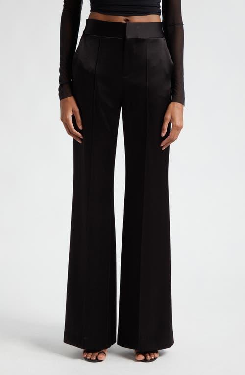 Alice + Olivia Dylan High Waist Wide Leg Pants Product Image