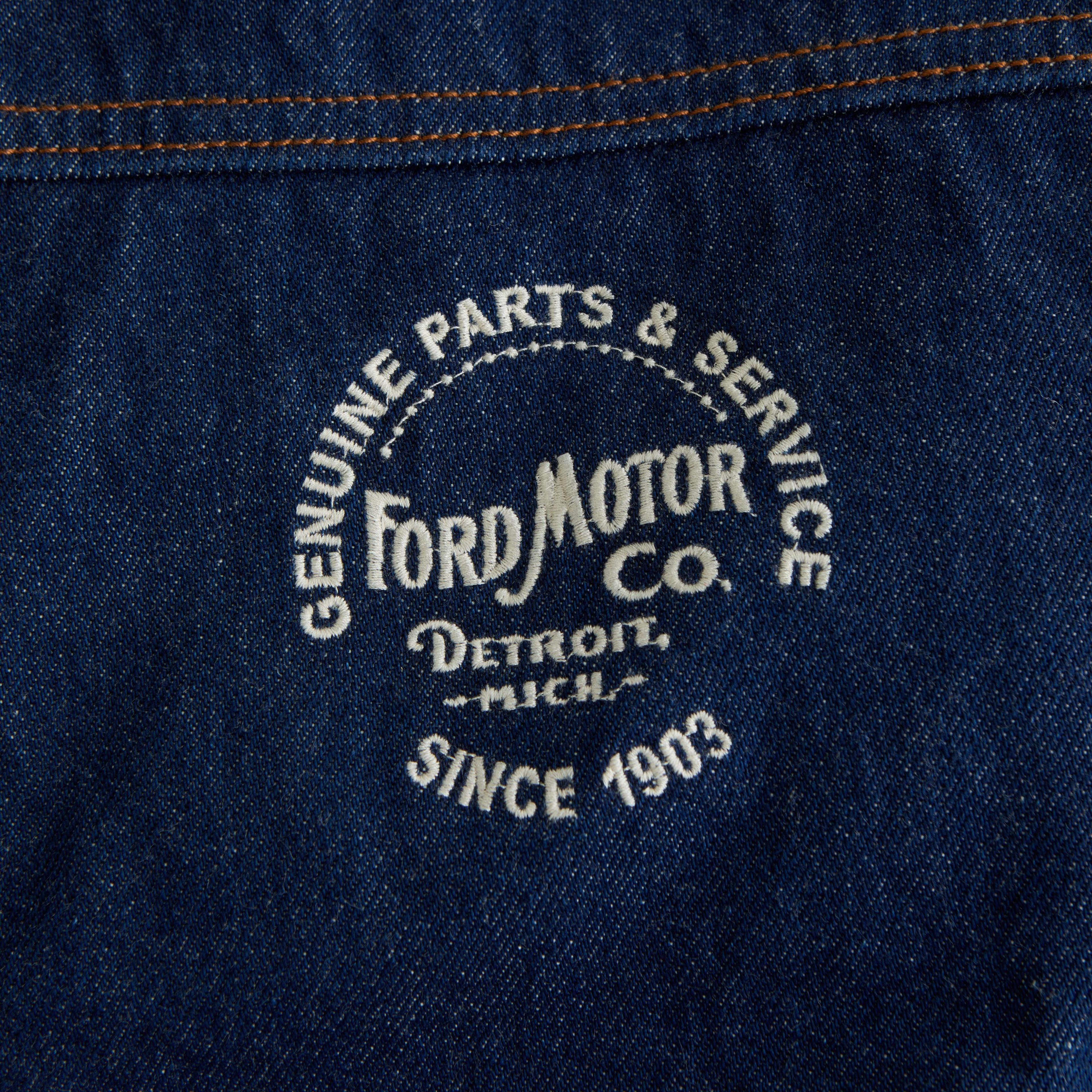 Ford Cropped Zip Workwear Jacket Product Image