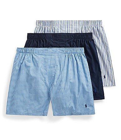 Polo Ralph Lauren Big  Tall Classic-Fit Cotton Woven Boxers 3 Product Image