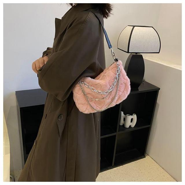 Fluffy Chain Shoulder Bag Product Image