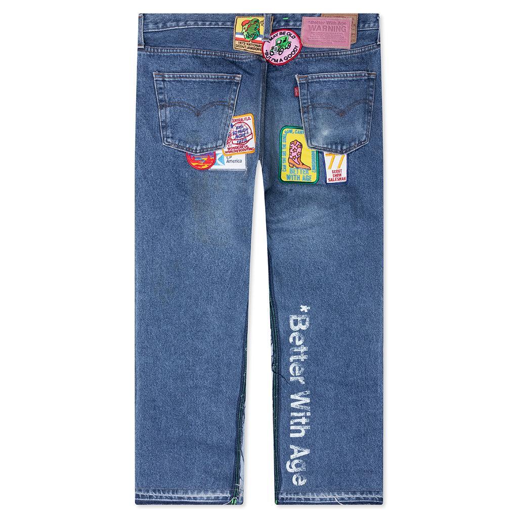 Gentlemen's Denim Pants - Indigo Male Product Image