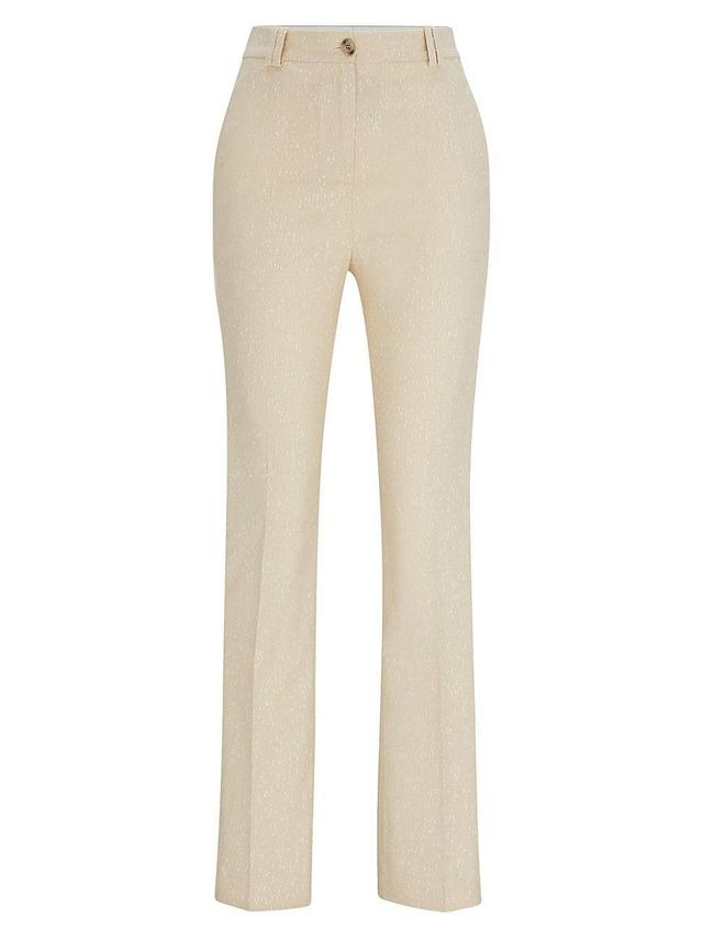 Womens Slim-Fit Trousers Product Image