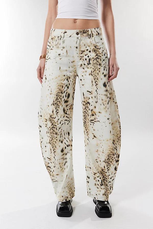 Lioness Low-Rise Horseshoe Jean Womens at Urban Outfitters Product Image