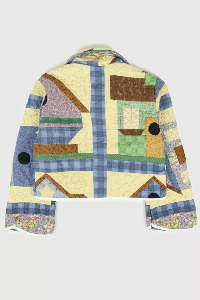 Reworked Snap Button Quilt Jacket Product Image