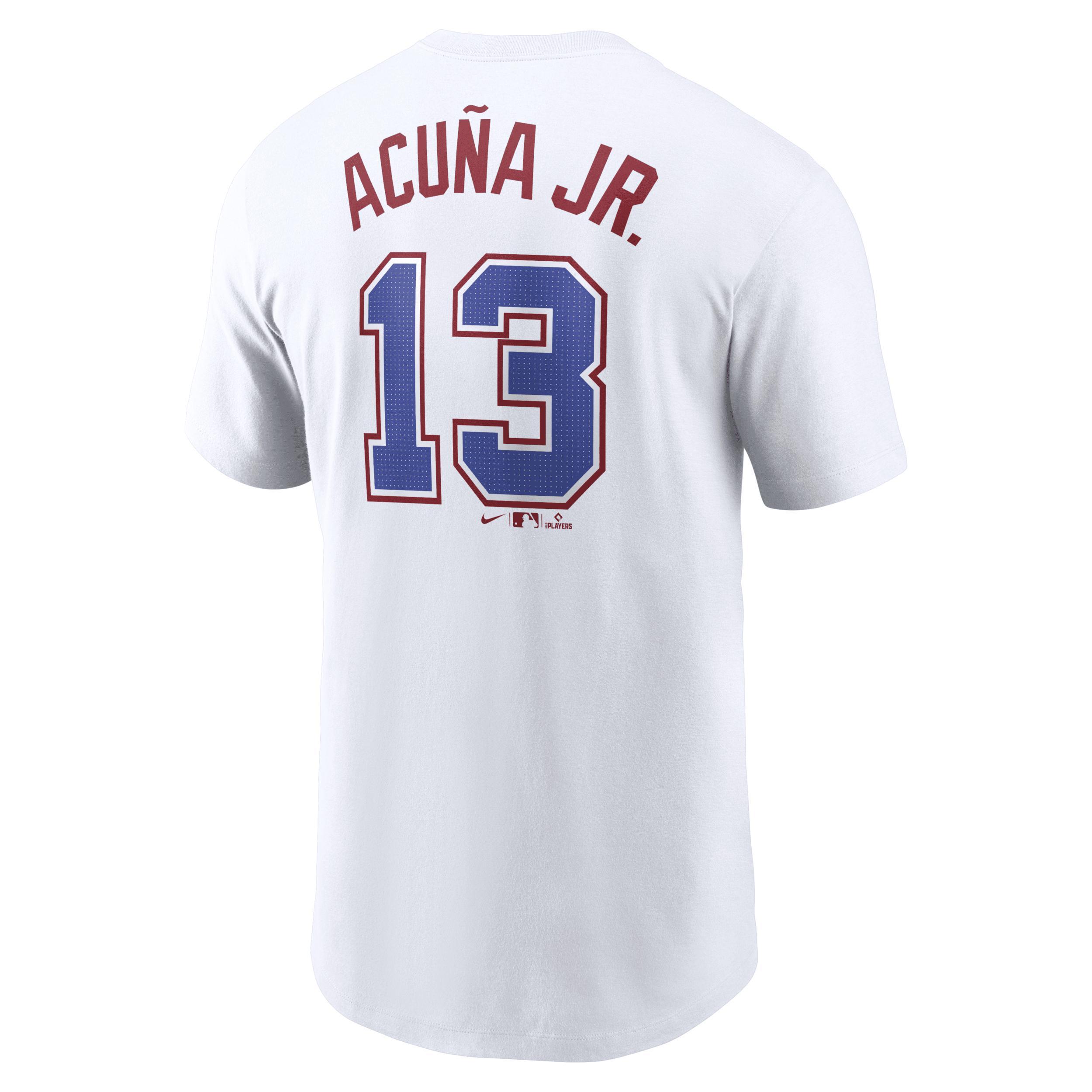 Ronald Acuña Jr. Atlanta Braves City Connect Fuse Nike Men's MLB T-Shirt Product Image