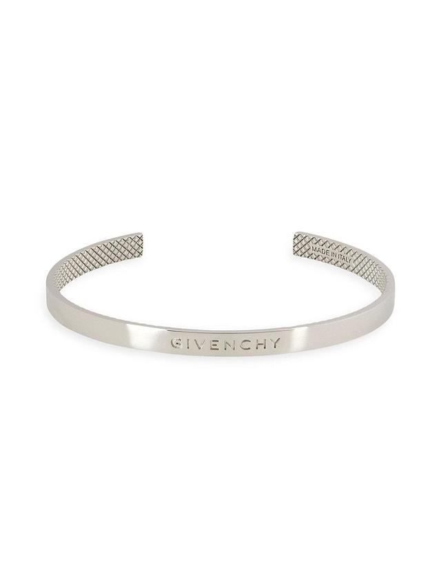 Womens Cuff Bracelet in Silver Metal Product Image