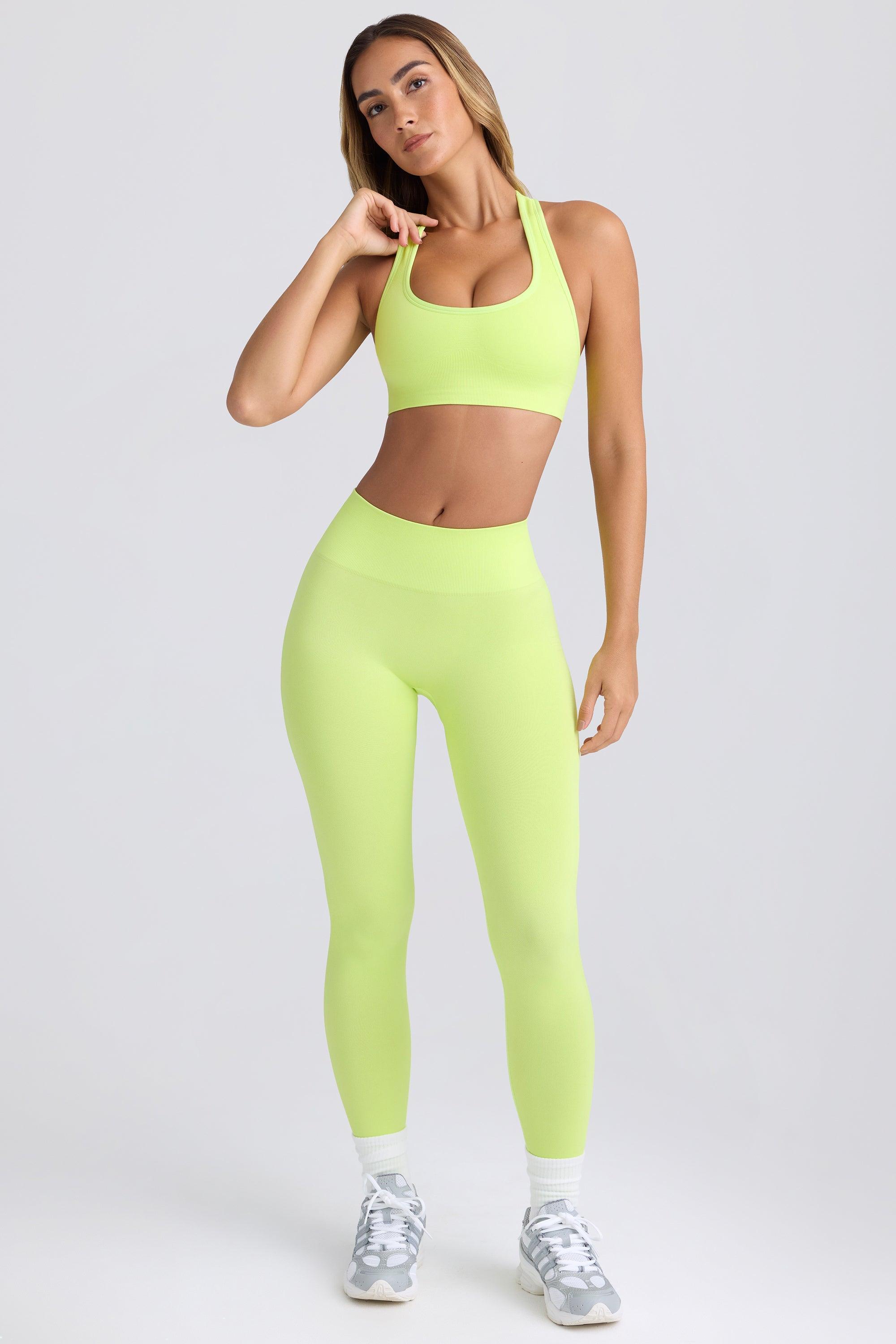 Super Sculpt Seamless Leggings in Key Lime Product Image