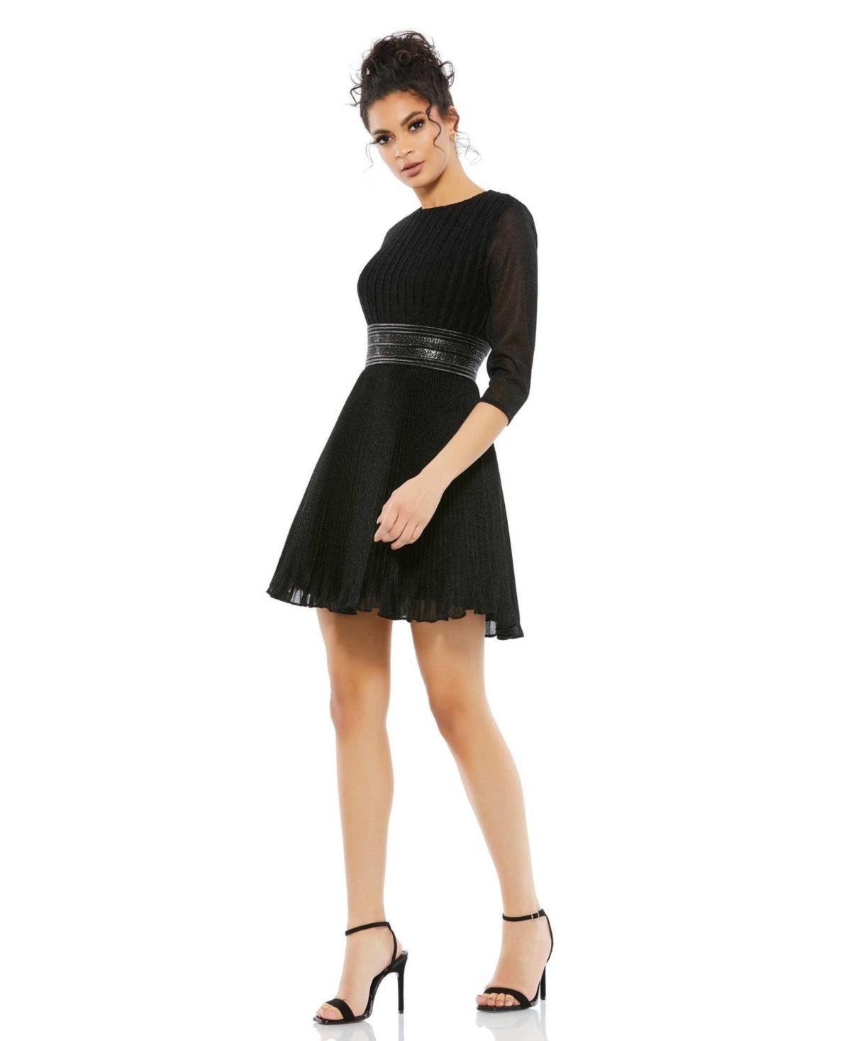 Womens Ieena Fit-&-Flare Dress Product Image