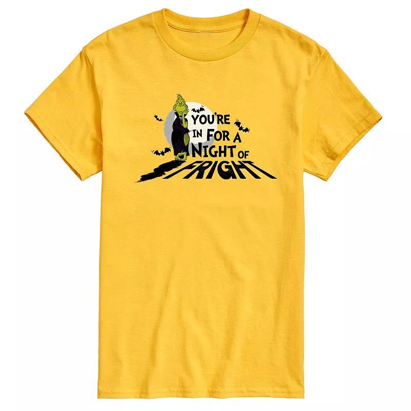 Mens Dr. Seuss Grinch Youre In For A Night Graphic Tee Product Image