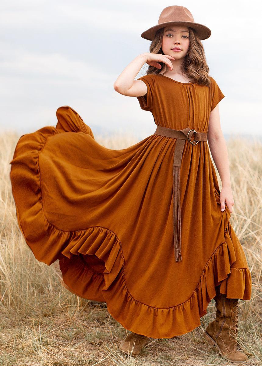 Braelyn Dress in Spice Product Image