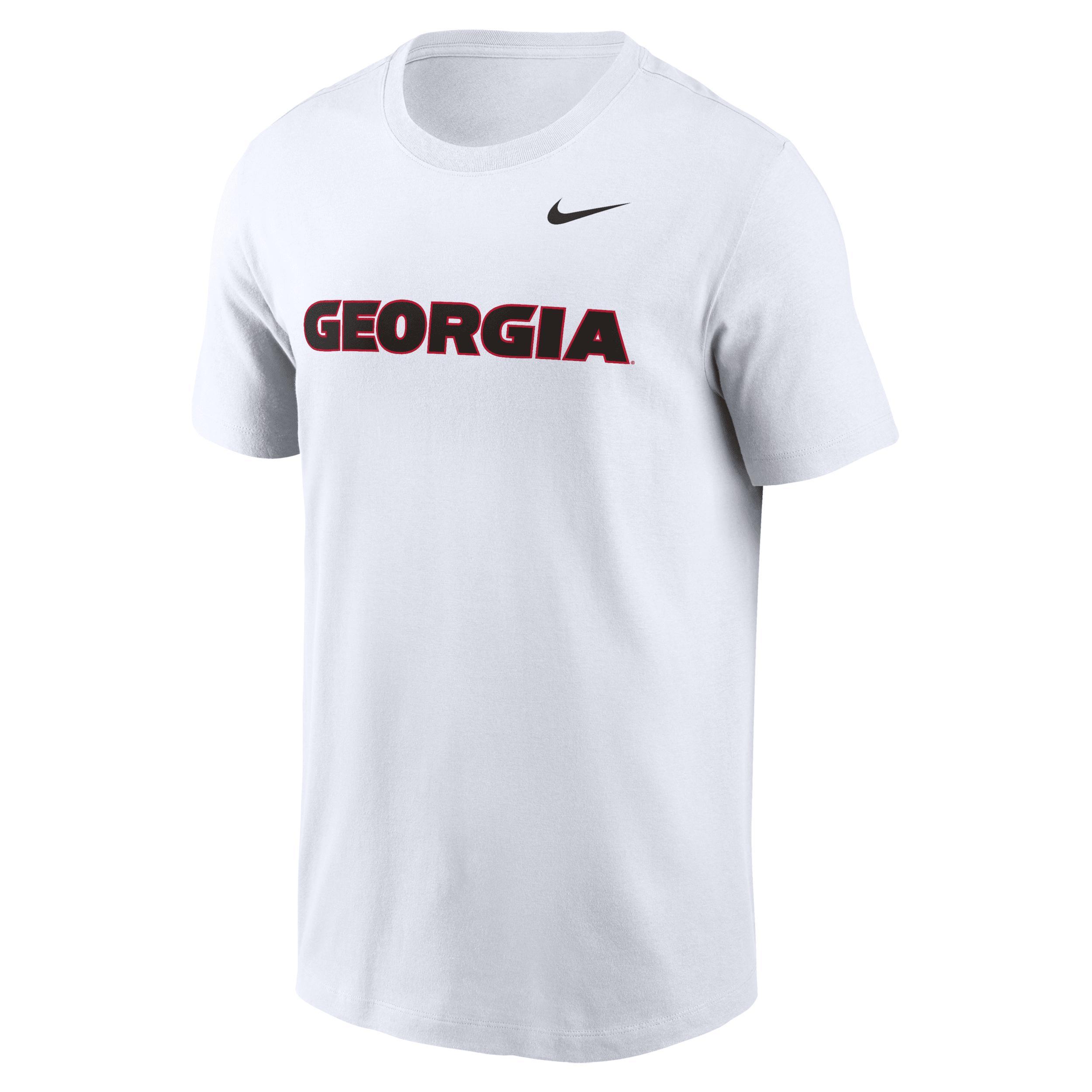 Georgia Bulldogs Primetime Wordmark Nike Mens College T-Shirt Product Image