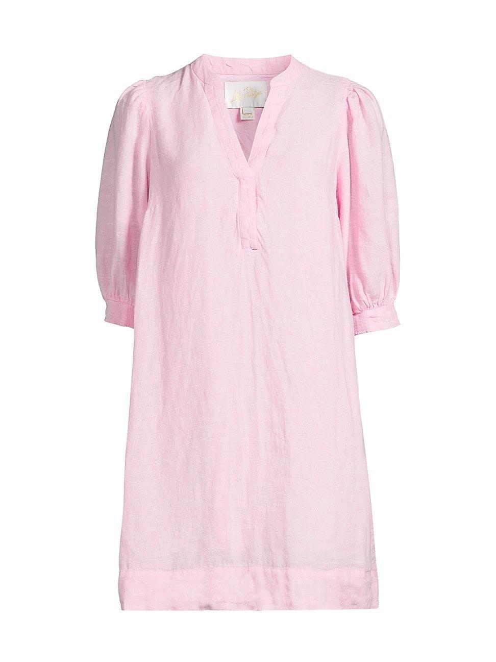 Womens Mialeigh Linen Popover Dress Product Image