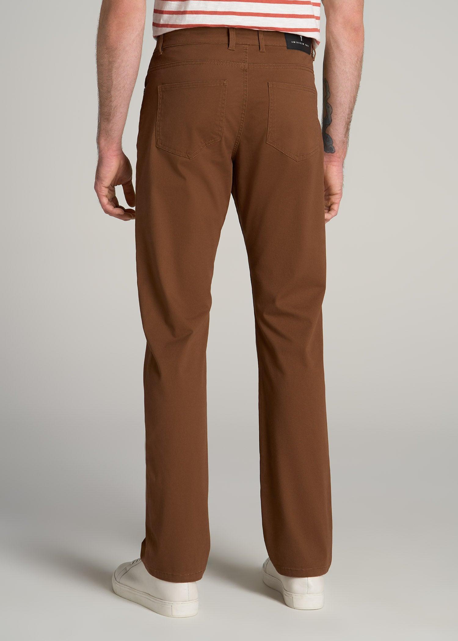 J1 STRAIGHT Leg Five-Pocket Pants for Tall Men in Nutshell Male Product Image