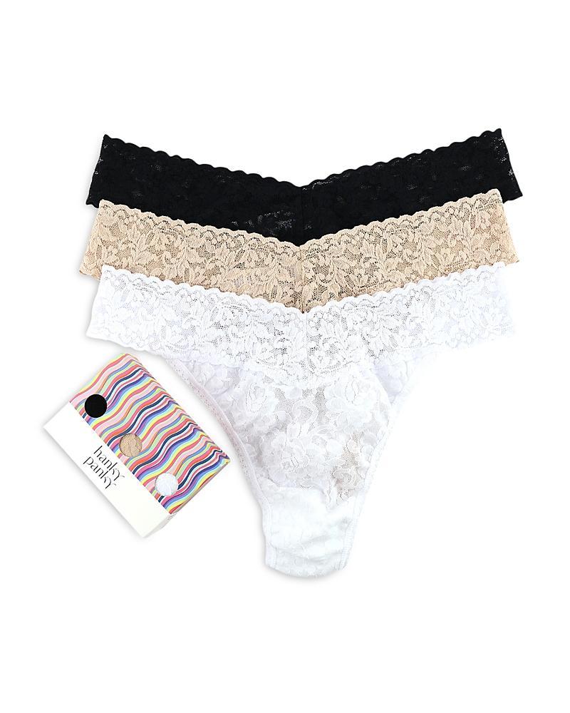 Hanky Panky 3-Pack Original Rise Thong Product Image