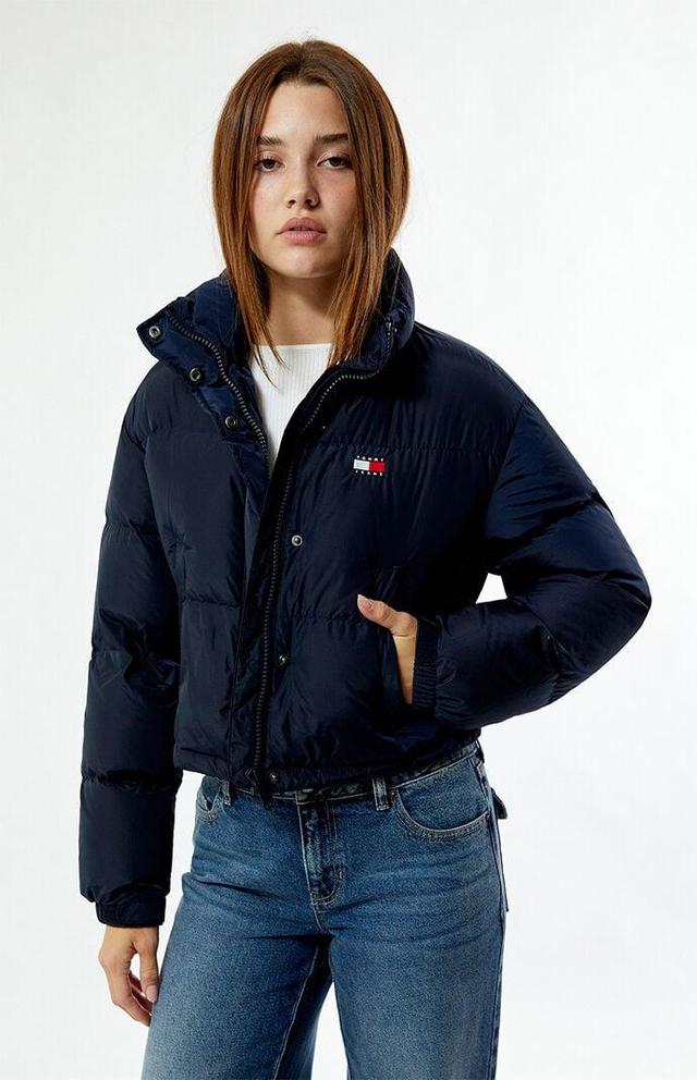 Tommy Jeans Womens Flag Badge Alaska Puffer Jacket Product Image