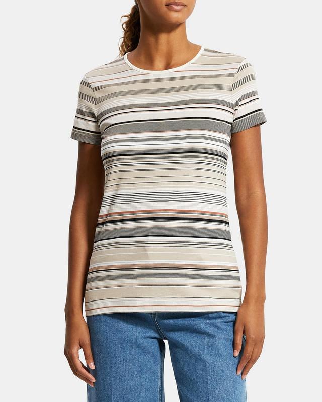 Slim Tee in Cotton Product Image