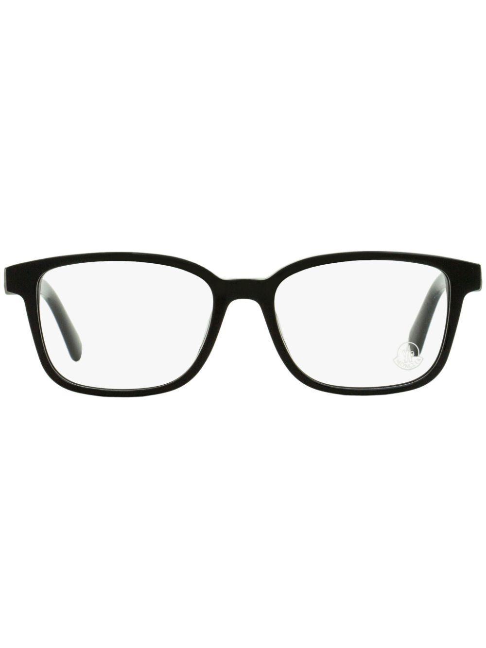 MONCLER Ml5169d Rectangle-frame Optical Glasses In Black Product Image