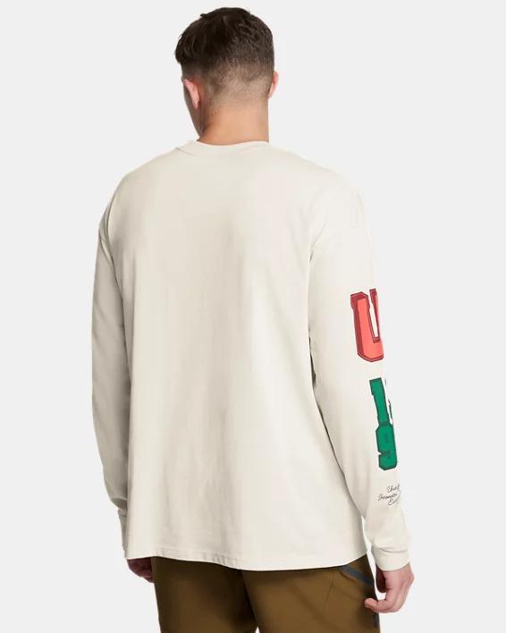 Men's UA Heavyweight Collegiate Script Long Sleeve Product Image