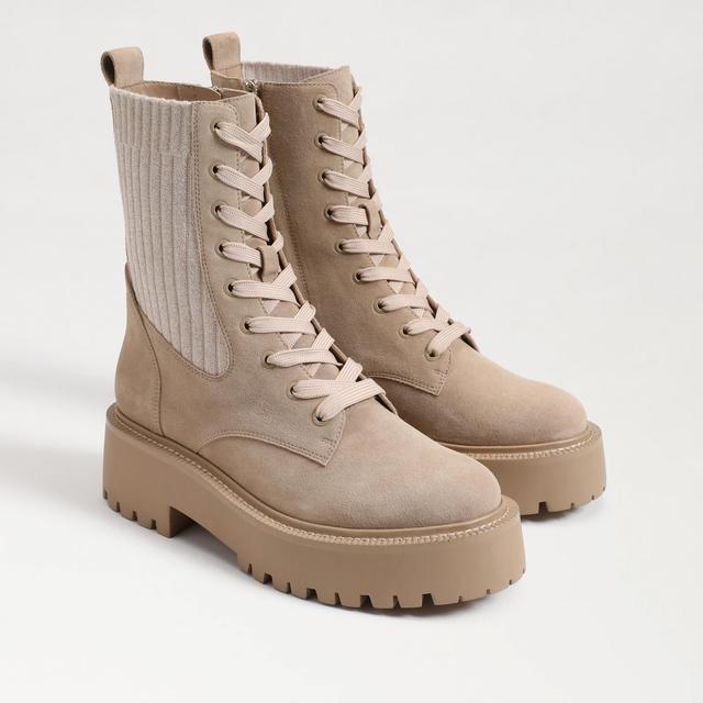 Sam Edelman Evina Combat Platform Boot Suede Product Image