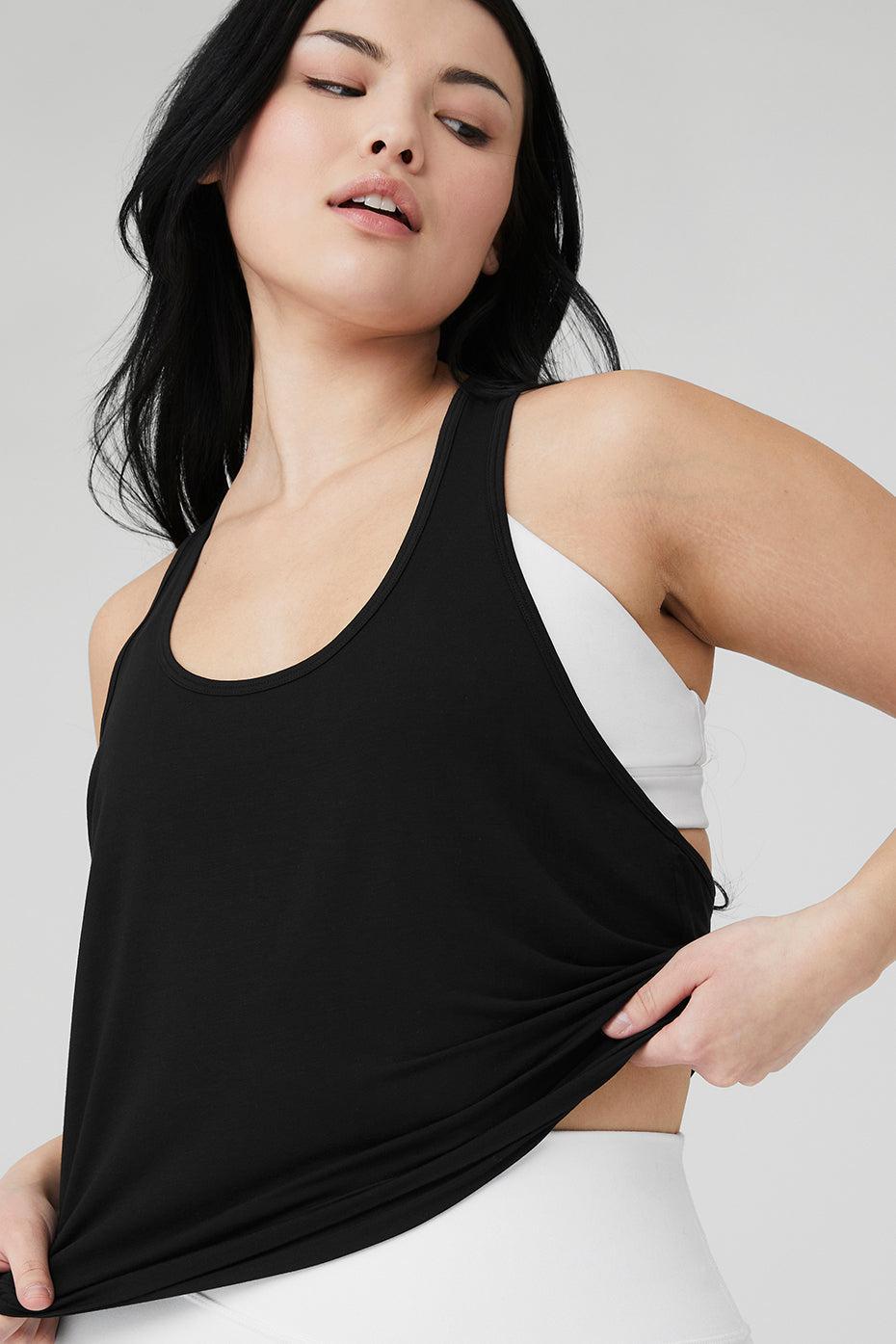 All Day Tank - Black Female Product Image