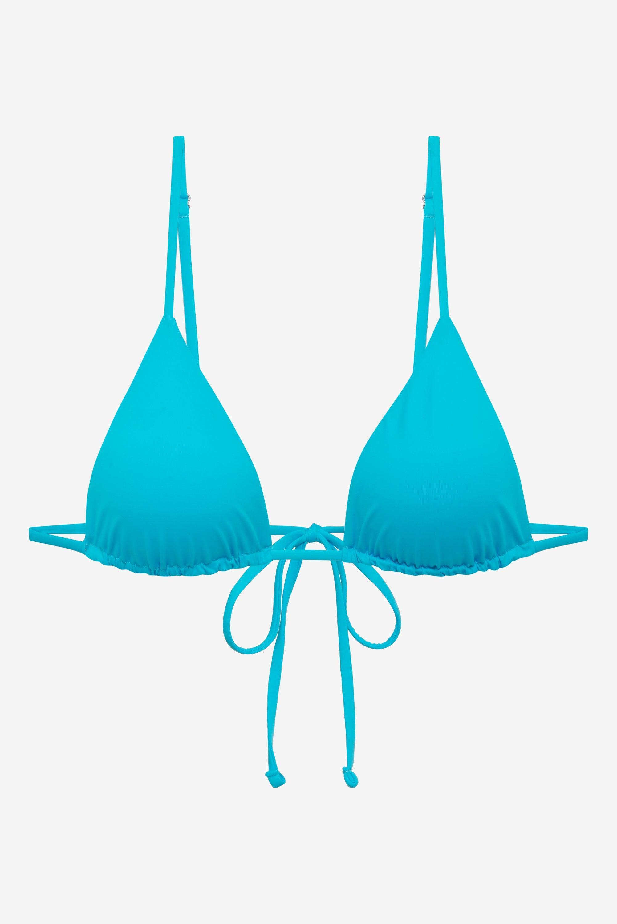 Lumia Triangle Bikini Top - Morning Blue Product Image