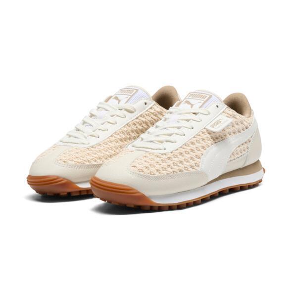 PUMA Easy Rider Knit Women's Sneakers in Warm White/Oak Branch Product Image