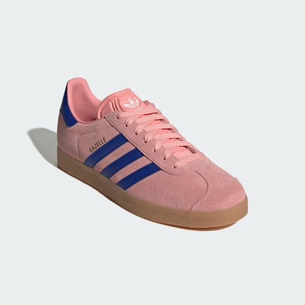 adidas Originals Mens adidas Originals Gazelle - Mens Shoes Semi Pink Spark/Gum/Lucid Blue Product Image