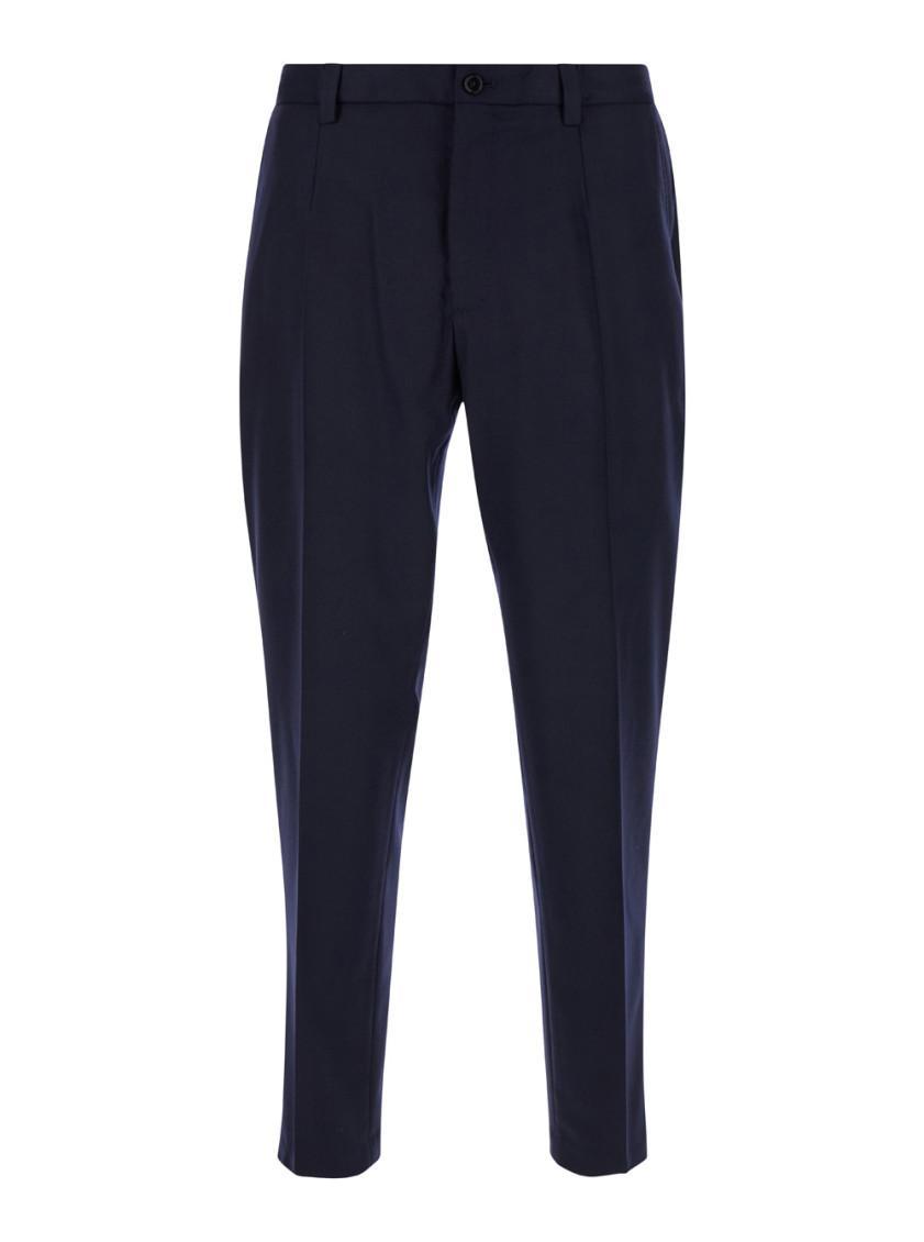 Dark Blue Tailored Pant Product Image