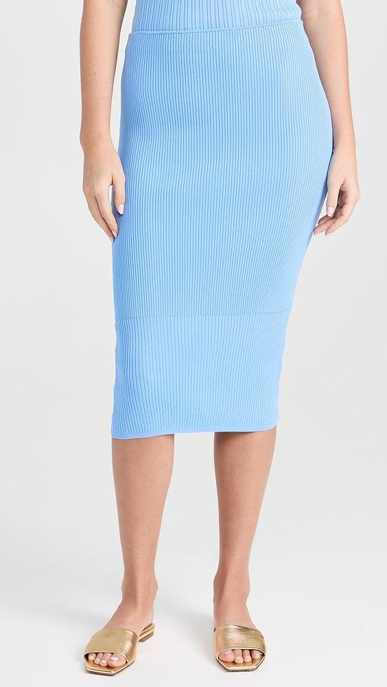 Solid & Striped The Zelda Midi Skirt | Shopbop Product Image