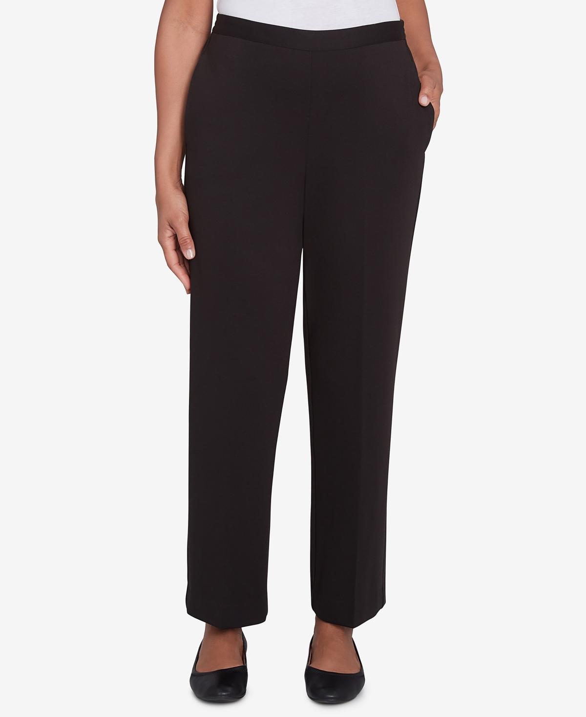 Womens Alfred Dunner Comfort Waist Short Mid-Rise Pants Product Image