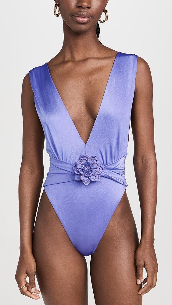 Agua Bendita Ina Tile One Piece | Shopbop Product Image