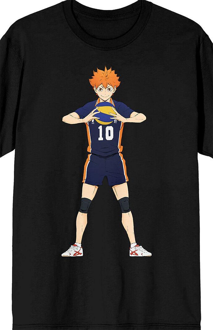 Men's Shy Hinata Haikyu Anime T-Shirt Product Image