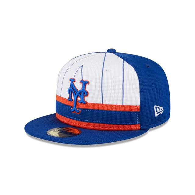 New York Mets 2024 Batting Practice 59FIFTY Fitted Hat Male Product Image