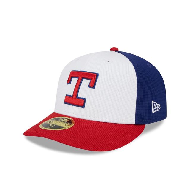 Texas Rangers 2024 Batting Practice Low Profile 59FIFTY Fitted Hat Male Product Image