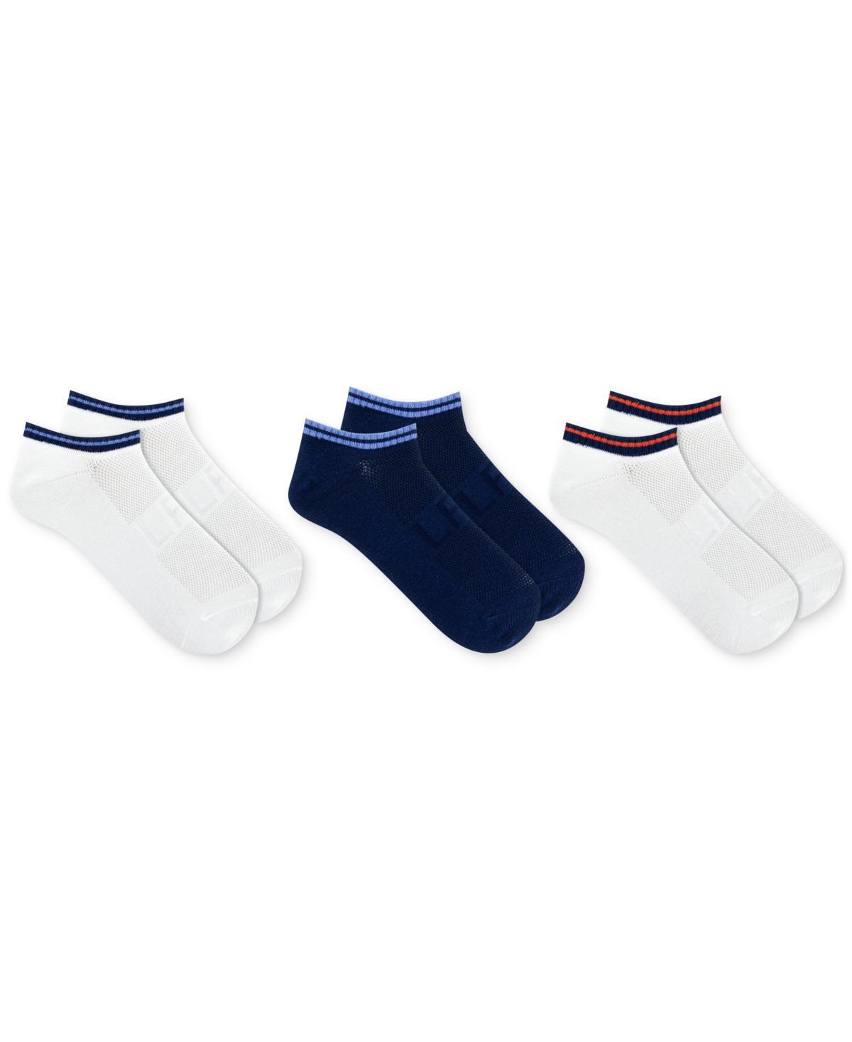 Lauren Ralph Lauren Womens 3-Pk. Striped Low Cut Socks Product Image