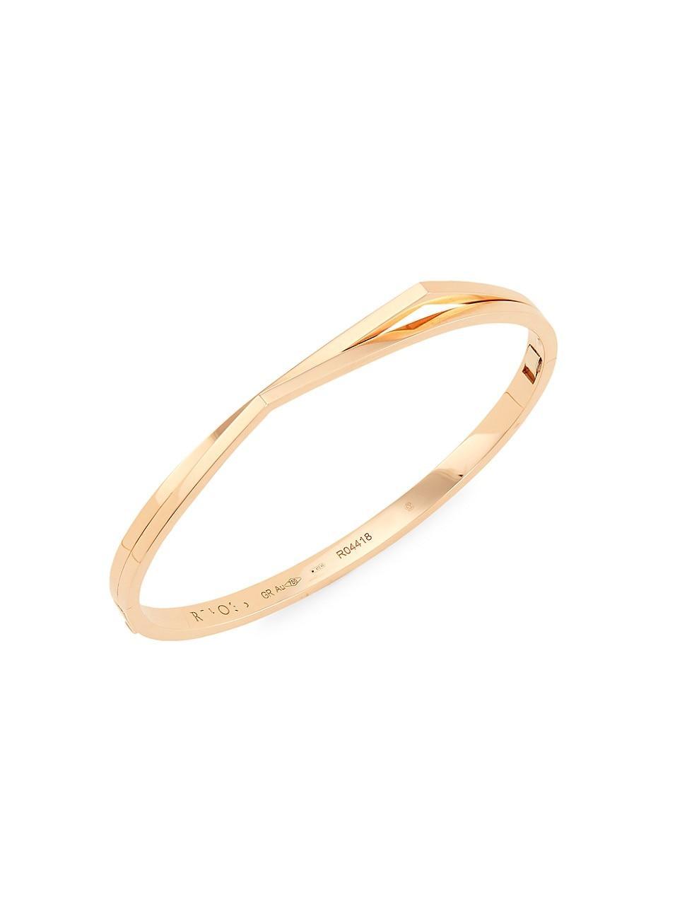 Womens Antifer 18K Pink Gold Bangle Product Image