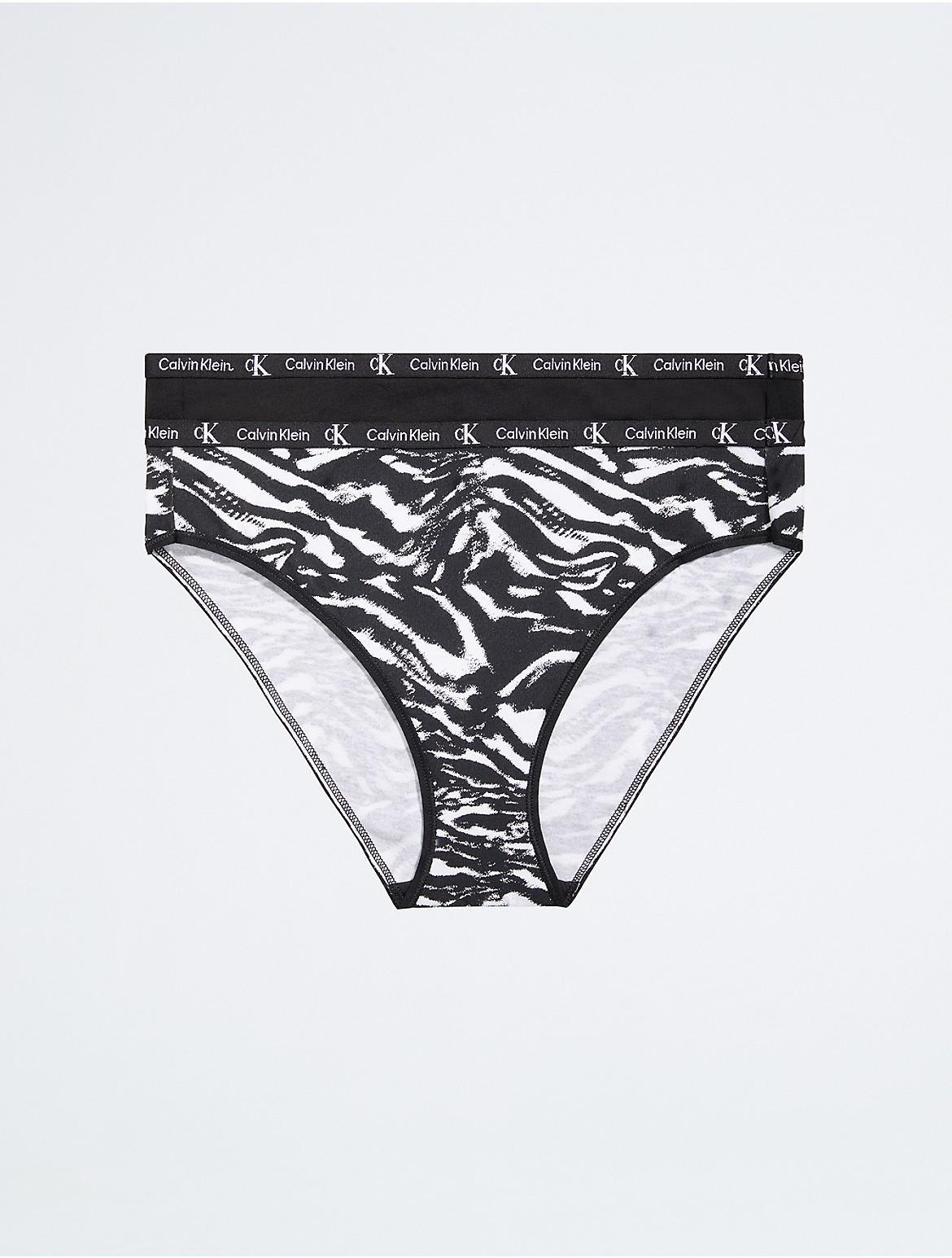 Calvin Klein Womens Calvin Klein 1996 2-Pack Modern Bikini - Multi - XL Product Image