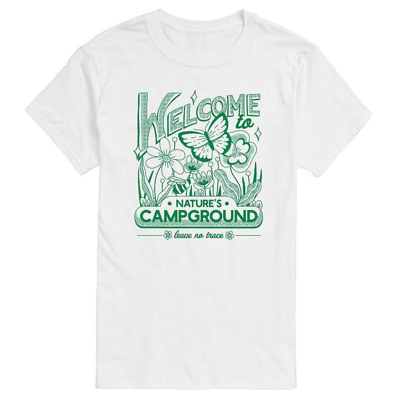 Big & Tall Natures Campground Graphic Tee, Mens Product Image