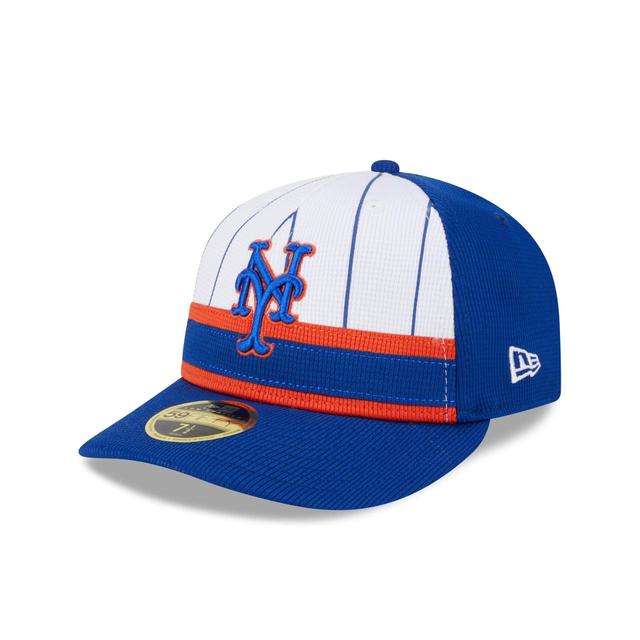 New York Mets 2024 Batting Practice Low Profile 59FIFTY Fitted Hat Male Product Image